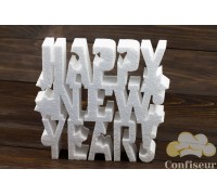 Декор з пінопласту "Happy New Year" 25см*23 см