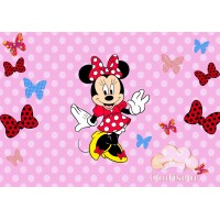 Waffle picture "Minnie mouse"