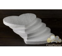 Подложка пенопластовая сердце 24cm