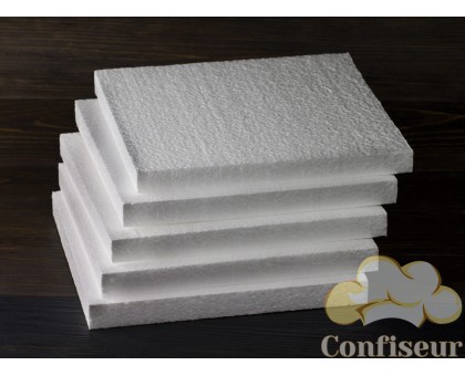 Foam cake board 30x40 rectangle h2.5 cm