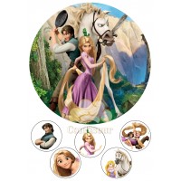 Waffle picture "Rapunzel"-1