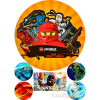 Вафельна картинка "Ninjago"-6