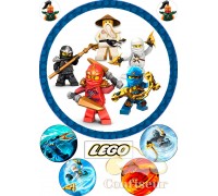 Вафельна картинка "Ninjago"-7