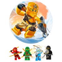 Вафельна картинка "Ninjago"-8