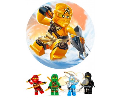 Вафельна картинка "Ninjago"-8