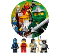 Вафельна картинка "Ninjago"-9