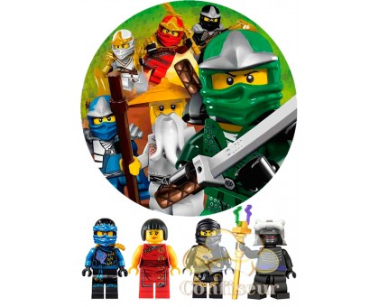 Вафельна картинка "Ninjago"-9