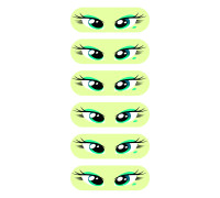 Плівка перекладна А-4 Очі 1шт