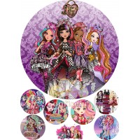 Вафельная картинка "Ever after high"-1
