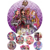 Вафельна картинка "Ever after high"-1