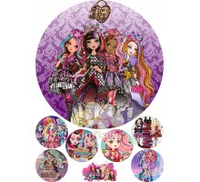 Вафельна картинка "Ever after high"-1