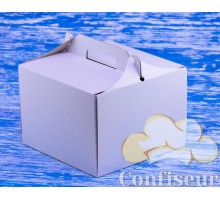 Box for cake 255*255*185 white