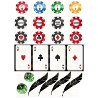 Waffle picture Poker - 1