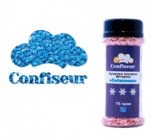 Snowflake blue sugar (75 grams)