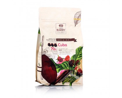 Шоколад преміум Кувертюр CUBA 70% (1 кг)