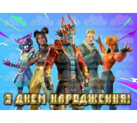 Вафельна картинка "Fortnite"-4