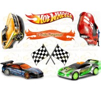 Вафельна картинка "Hot Wheels"-4