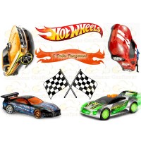 Вафельна картинка "Hot Wheels"-4