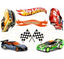 Вафельна картинка "Hot Wheels"-4