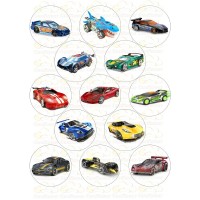 Waffle picture "Hot Wheels"-5