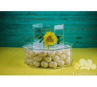 Бокс акриловый 25 см, h 10 см (цельный)