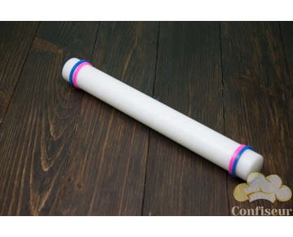 Rolling pin plastic mastic with limiters 330 mm