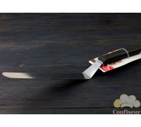 Шпатель нержавеющий кондитерский с изгибом L 420 mm