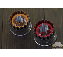 Прес для печива "Квіточка,зірочка", (набір 2 шт)