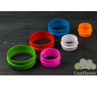 Різаки пластикові "Рифлені" (набір 6 шт)