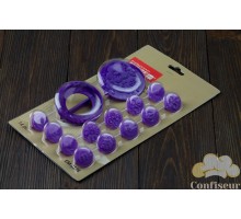 Plastic stamps for decorating cupcakes d 25/60 mm