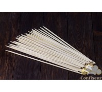 Шпажки бамбуковые круглые 30см, d 4 мм (50 штук)