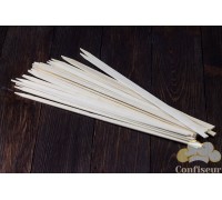 Бамбукові Шпажки плоскі 40см, ширина 1см (25 штук)