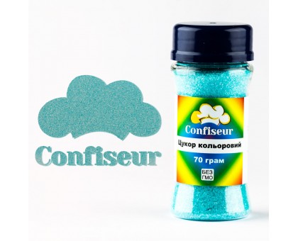 Sugar color soft blue (70g)