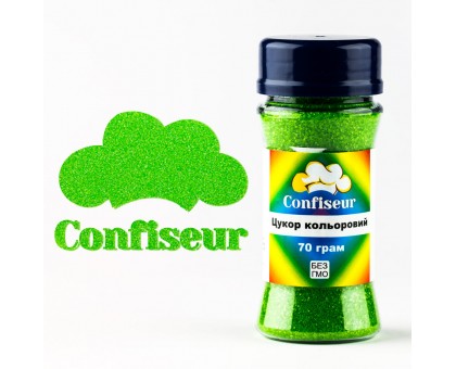 Sugar color soft green (70g)