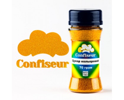 Сахар цветной золотой (70г)