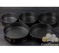Формы антипригарные разъемные круглые d 260,240,220,200,180 мм; h 68 мм