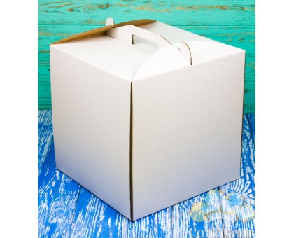 Box for cake 450*450*450 white