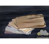 Підкладка квадратна золото-срібло 25Х25 см