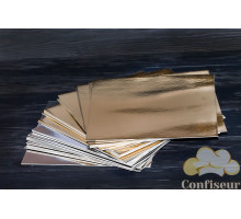 Підкладка квадратна золото-срібло 25Х25 см