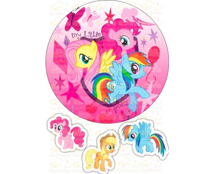 Вафельна картинка "My little pony"-10