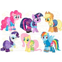 Waffle picture "My little pony"-13