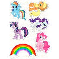 Waffle picture "My little pony"-15