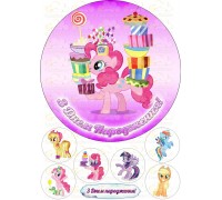 Вафельна картинка "My little pony"-16