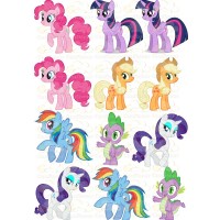 Waffle picture "My little pony"-18
