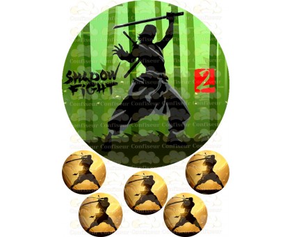 Вафельна картинка "Shadow Fight 2"-1