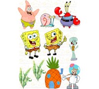 Вафельна картинка "Sponge bob"-6