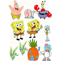 Вафельна картинка "Sponge bob"-6