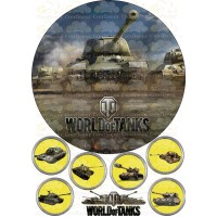 Вафельна картинка "World of Tanks"-6