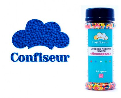 Sugar nonparel ' Royal blue (95 grams)