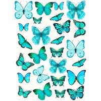 Вафельна картинка "Метелики"-23
